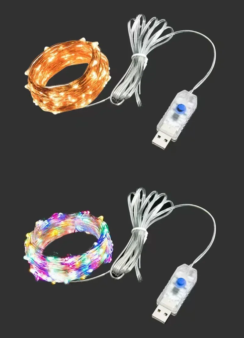 Guirlande lumineuse LED pour une décoration festive