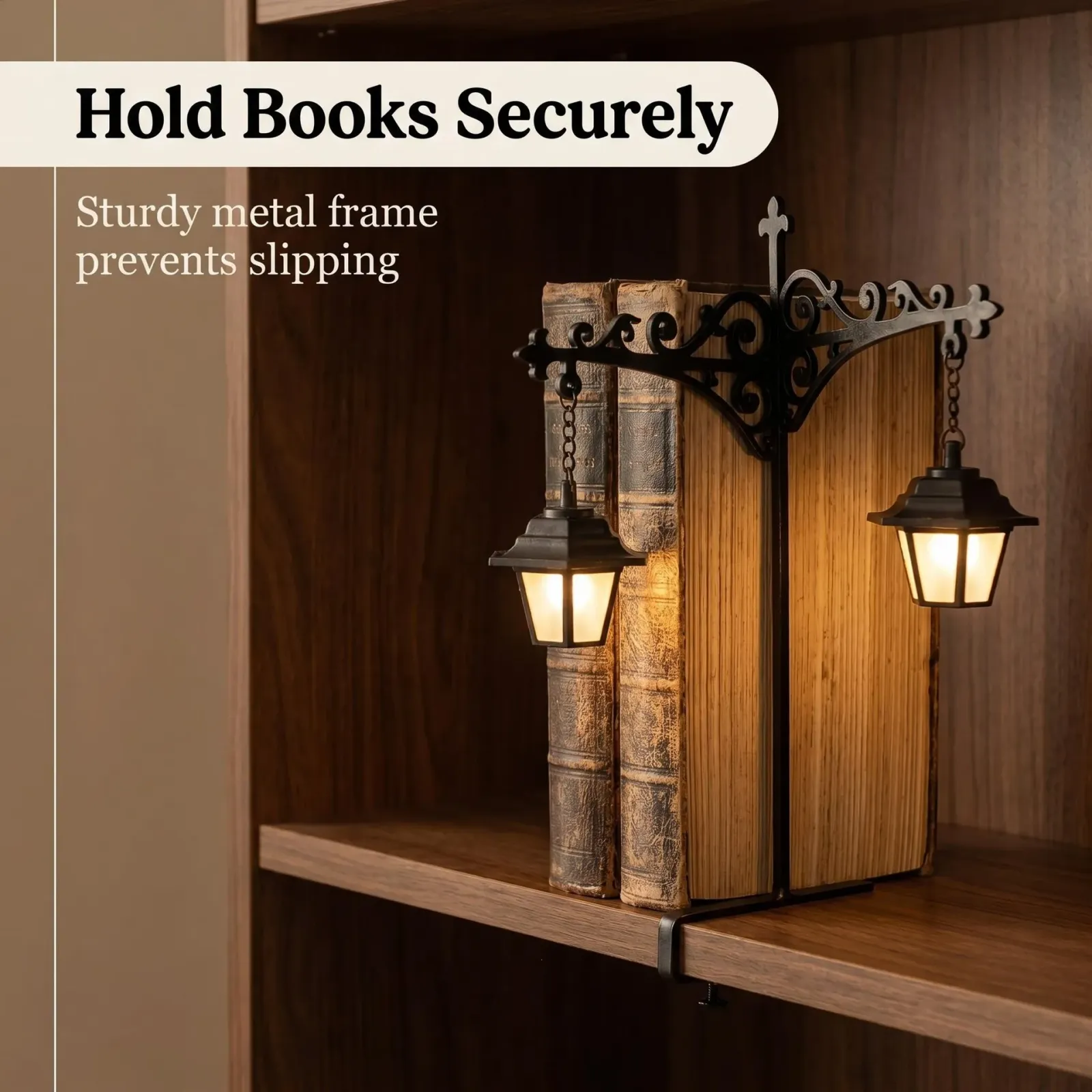 Lampe LED dans un coin lecture