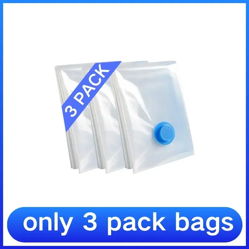 Sacs de rangement sous vide pour vêtements, literie et couvertures, organisateur de garde-robe 14