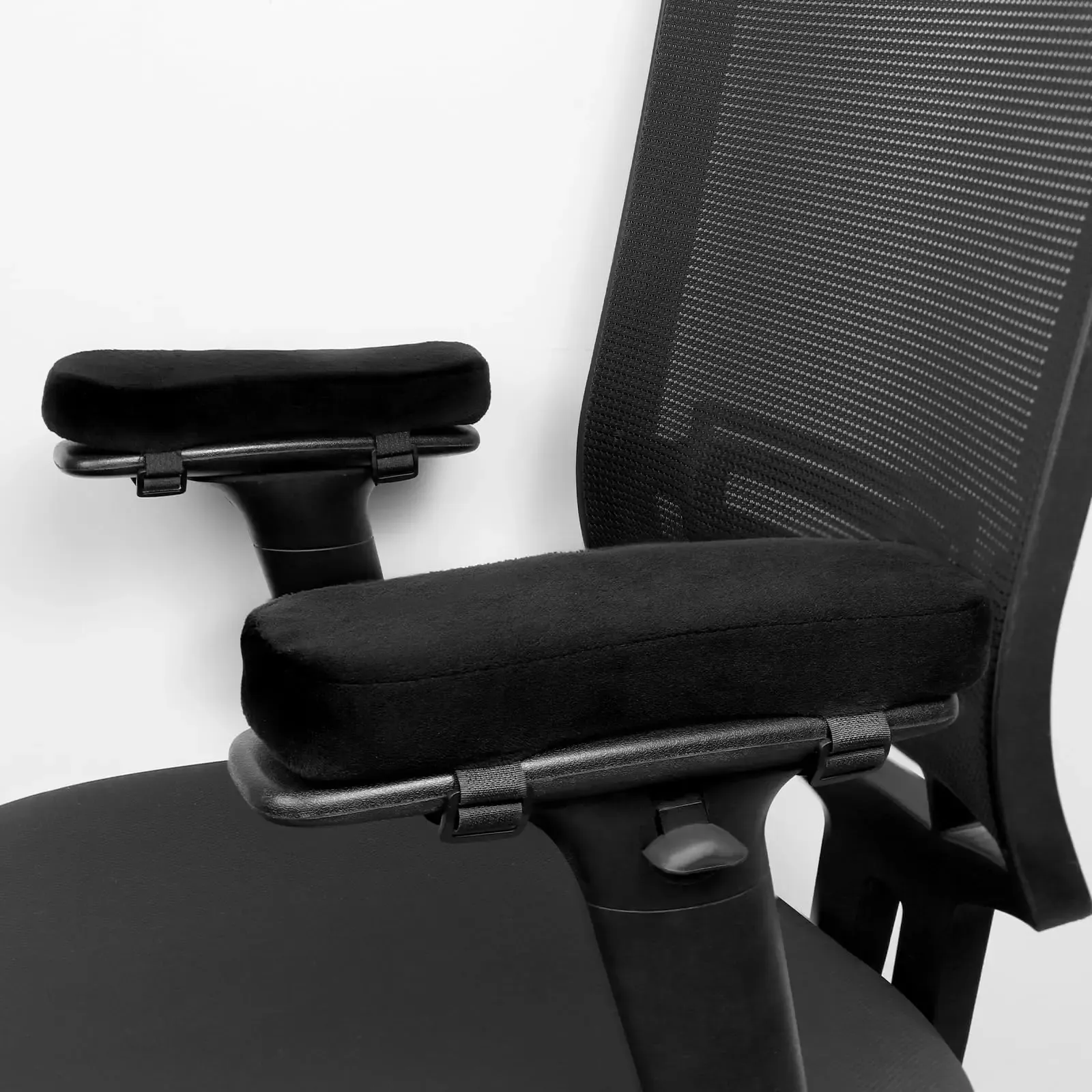 Coussinets d'accoudoirs pour chaise de bureau, lot de 2 ou 6, en mousse PU souple, housses amovibles et lavables pour chaise de bureau ou de gaming, soutien confortable pour les coudes 2