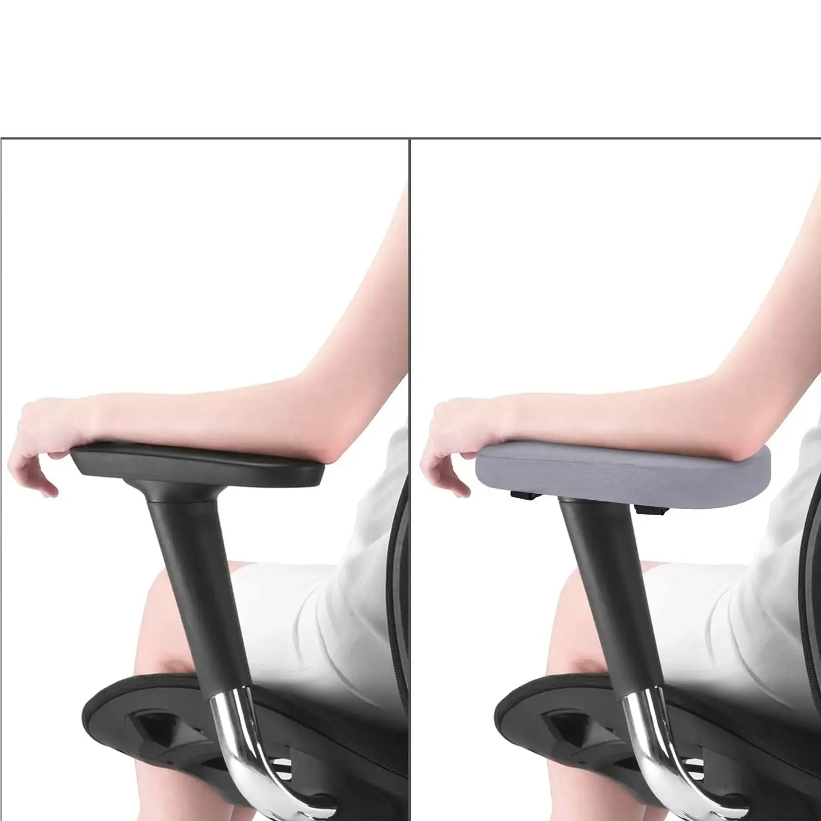Coussinet d'accoudoir sur une chaise de jeu