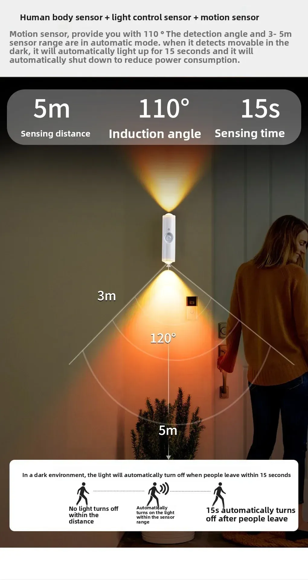 Détail du design de la veilleuse