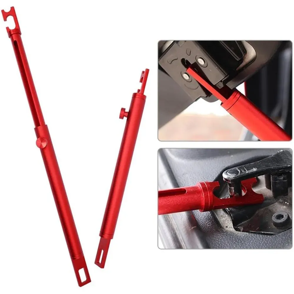 Tige de support rétractable, bouton de réglage