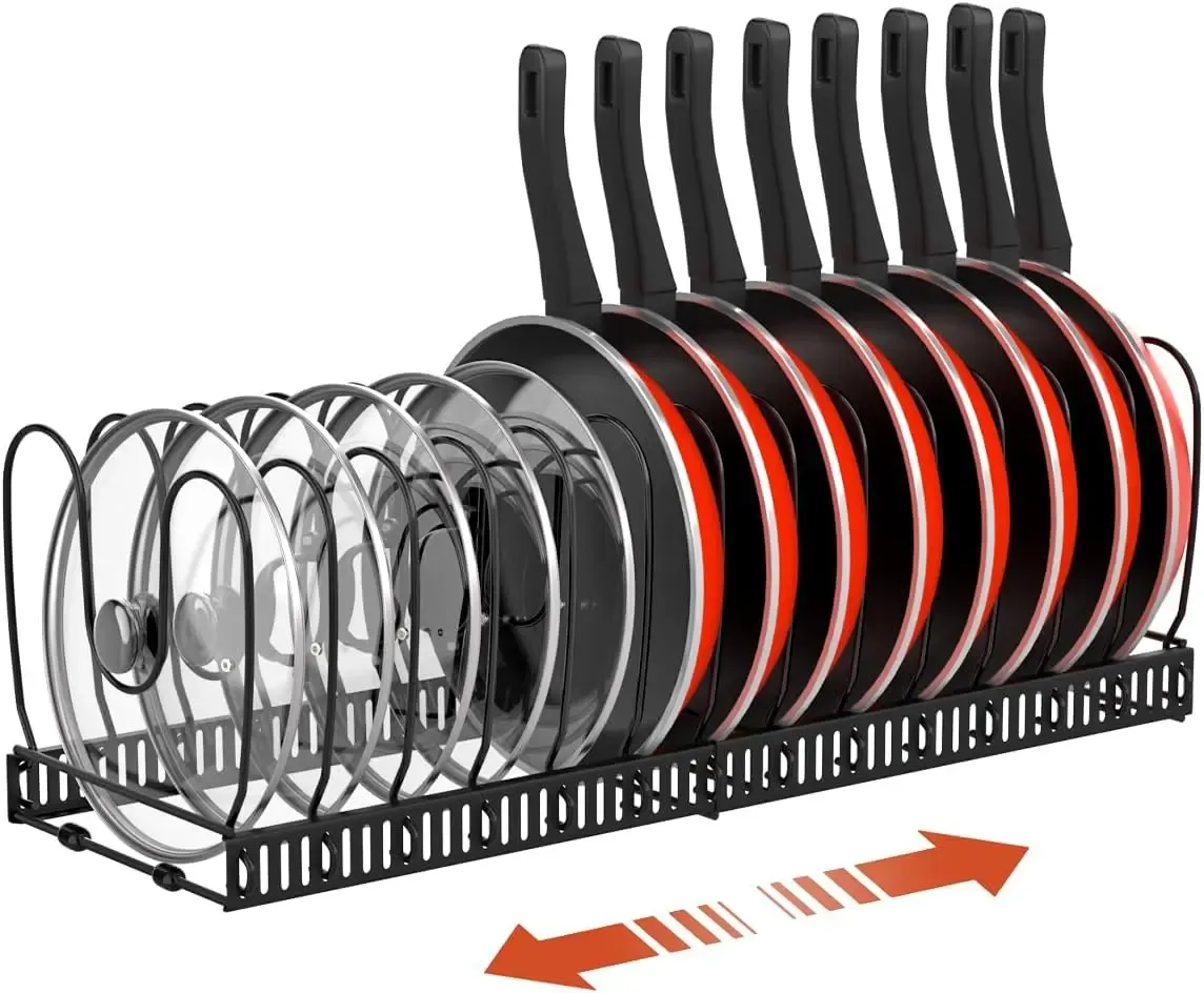 Support organisateur de casseroles pour placard