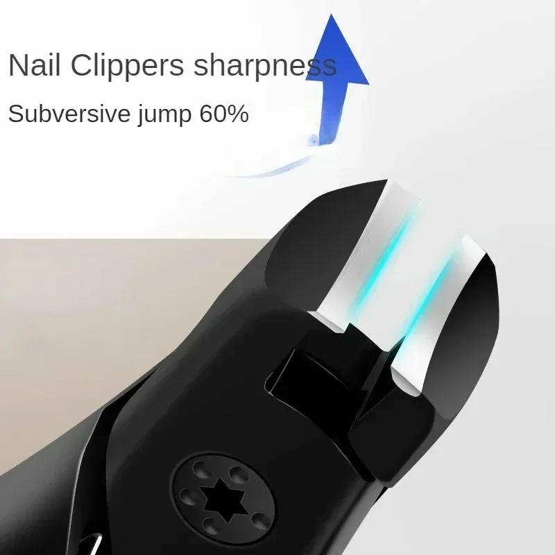Coupe-ongles anti-éclaboussures grande taille pour ongles épais et durs, usage domestique pour les orteils 3