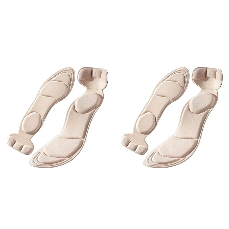 Semelles intérieures en mousse à mémoire de forme pour femmes : antidérapantes, découpables et avec protection du talon pour chaussures à talons hauts 14