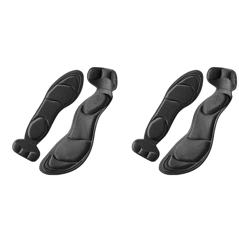Semelles intérieures en mousse à mémoire de forme pour femmes : antidérapantes, découpables et avec protection du talon pour chaussures à talons hauts 8