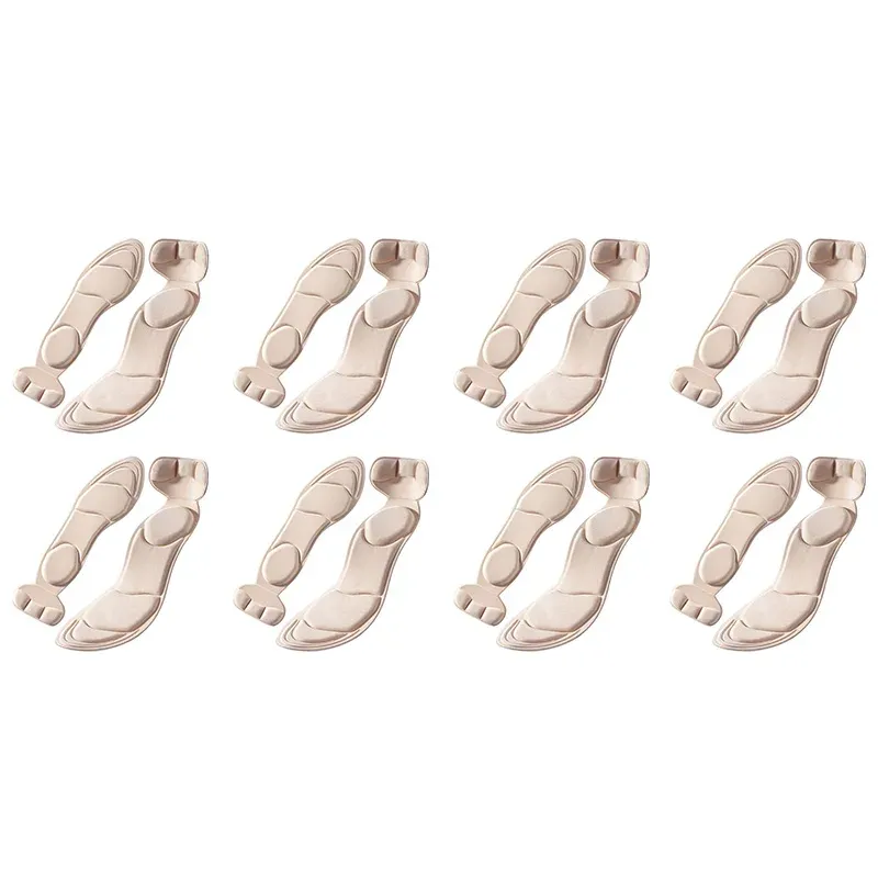 Semelles intérieures en mousse à mémoire de forme pour femmes : antidérapantes, découpables et avec protection du talon pour chaussures à talons hauts 15