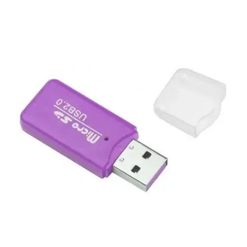 Lecteur de carte micro-SD/TF USB 2.0 Mini, adaptateur haute vitesse pour téléphone portable et ordinateur portable, NNBILI 11