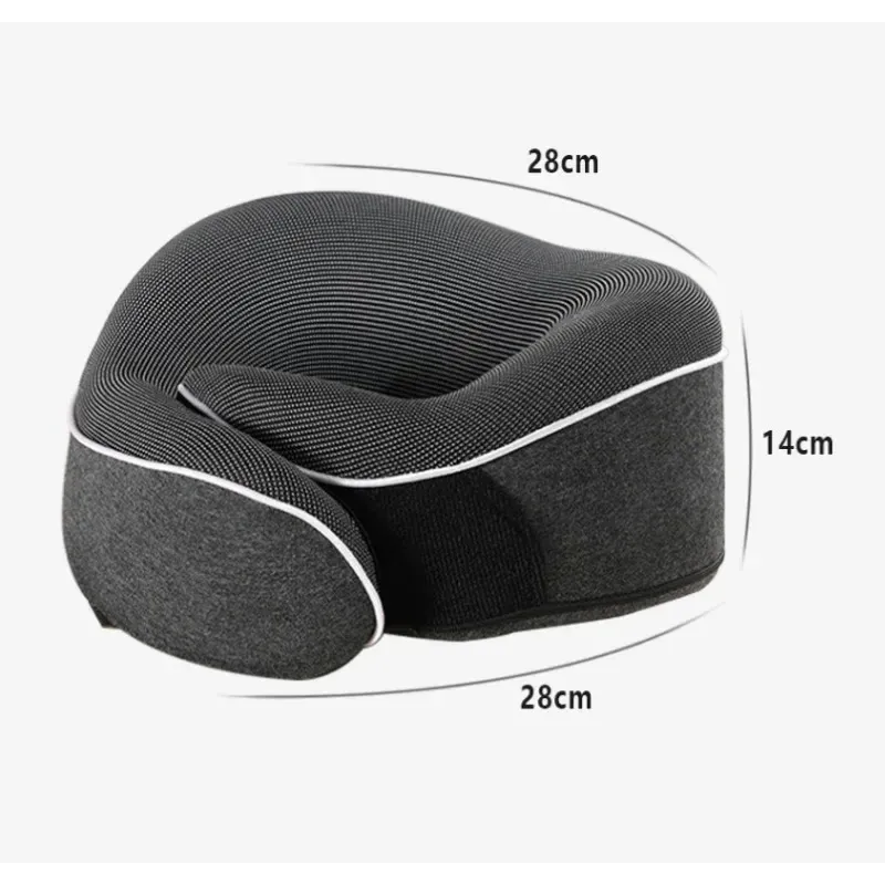 Oreiller de voyage ergonomique en mousse à mémoire de forme