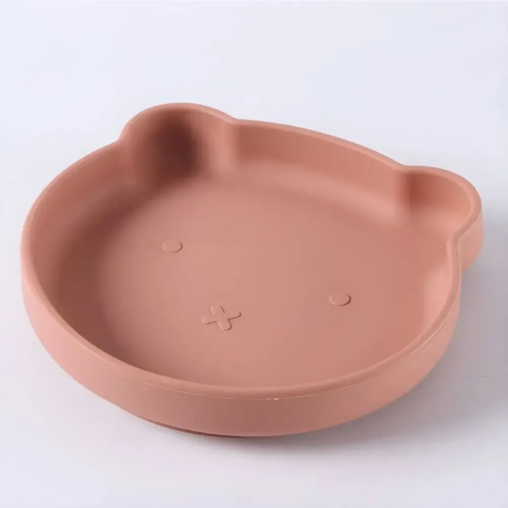 Détail de la vaisselle enfant en silicone