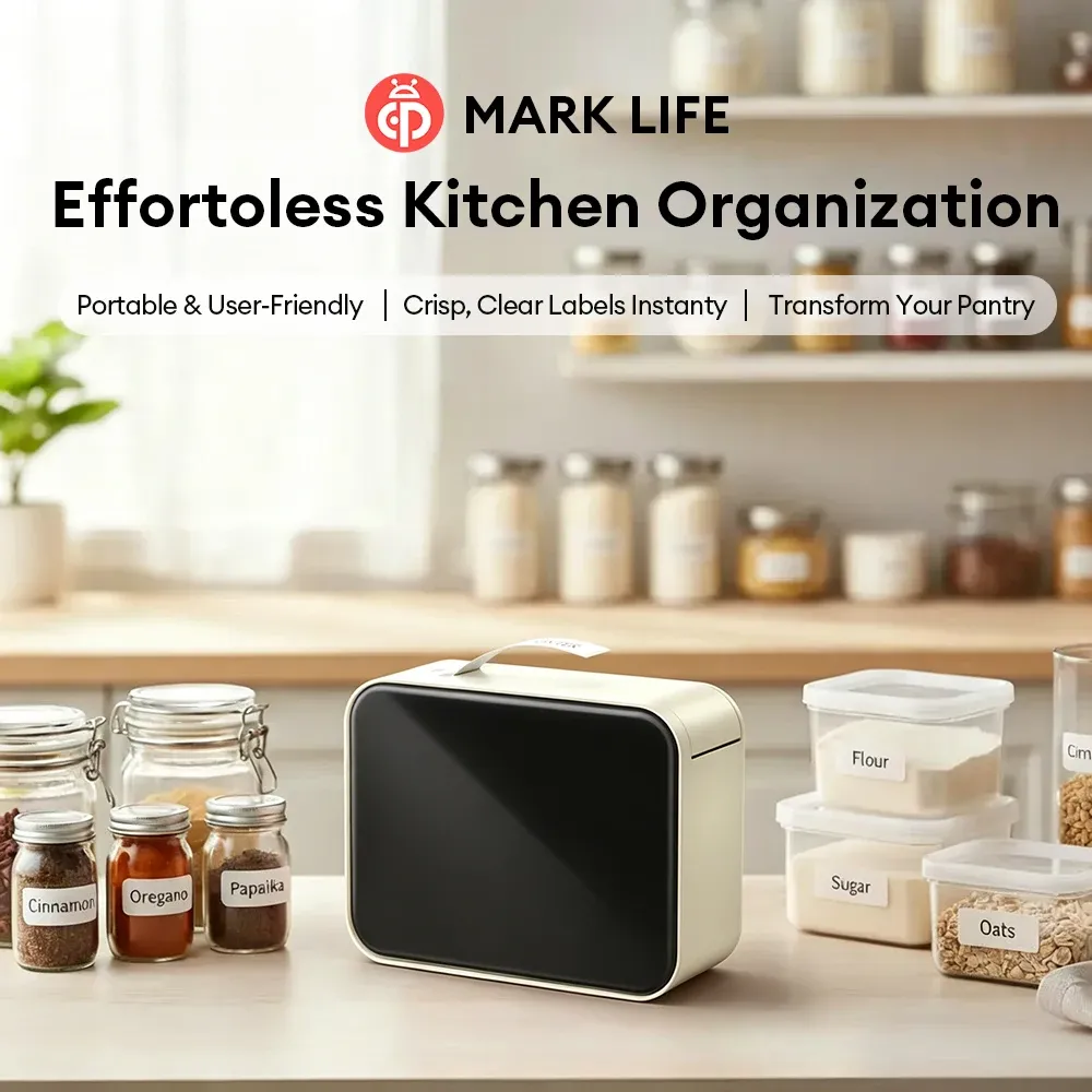 Étiquettes imprimées avec la Marklife P15