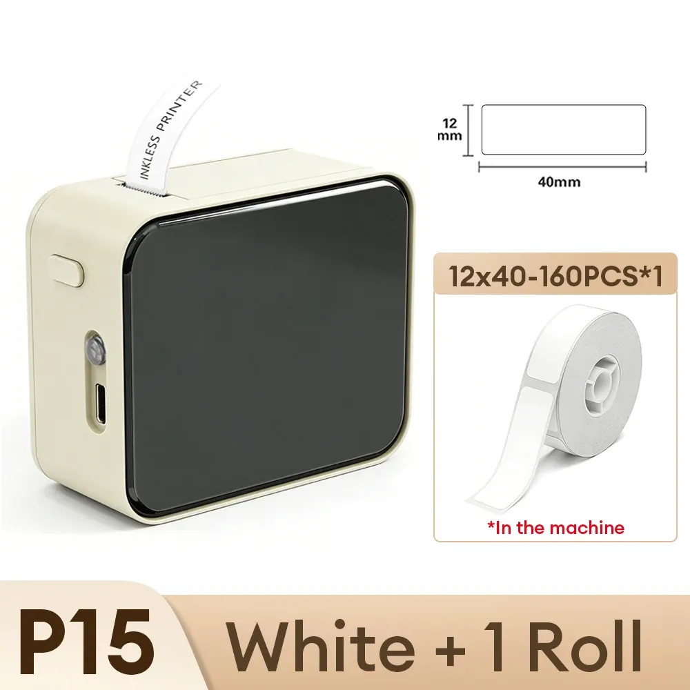 Marklife P15 – Imprimante d'étiquettes thermique portable Bluetooth, sans encre, pour étiquettes de prix 7