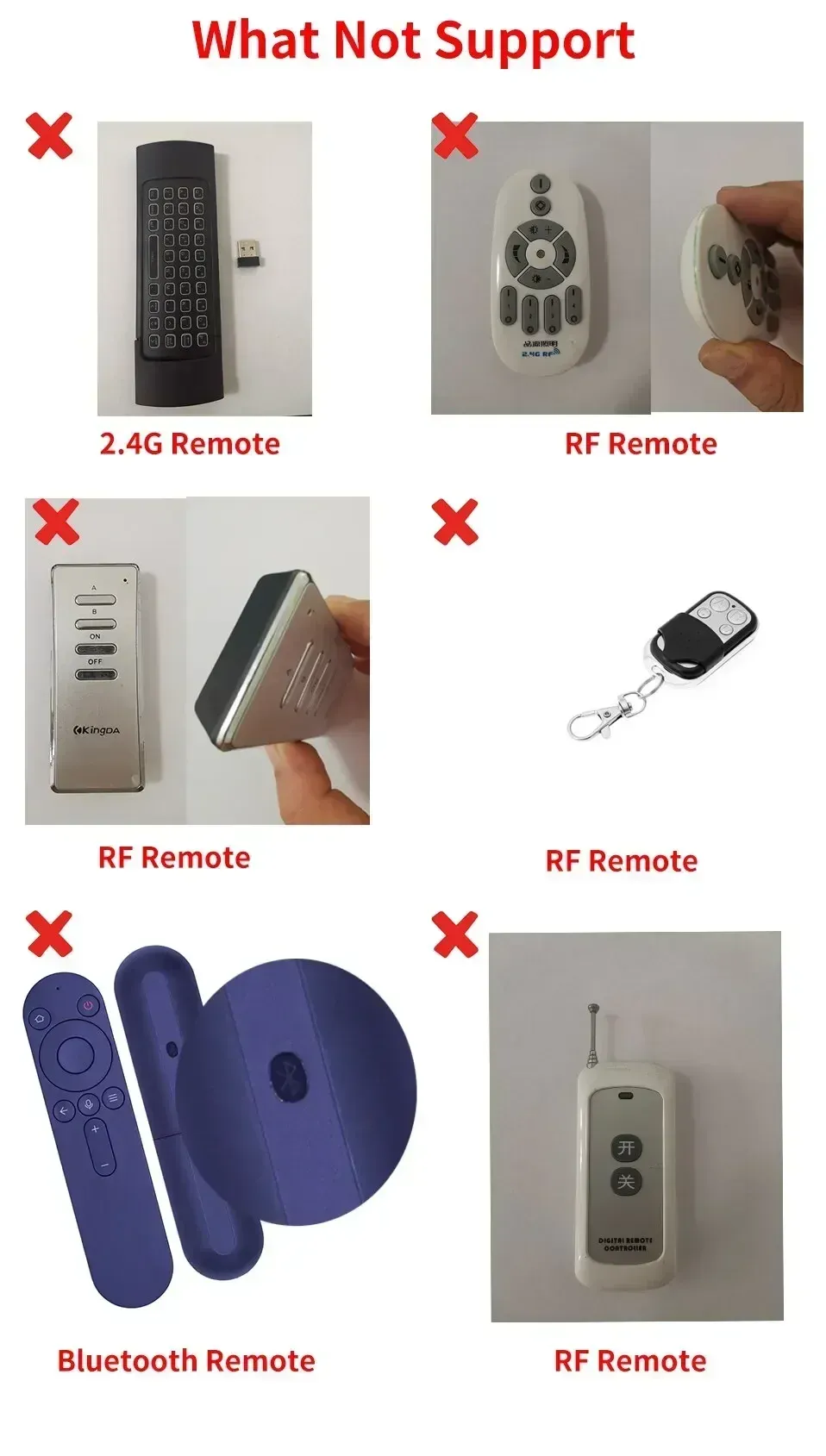 Détail de la télécommande intelligente