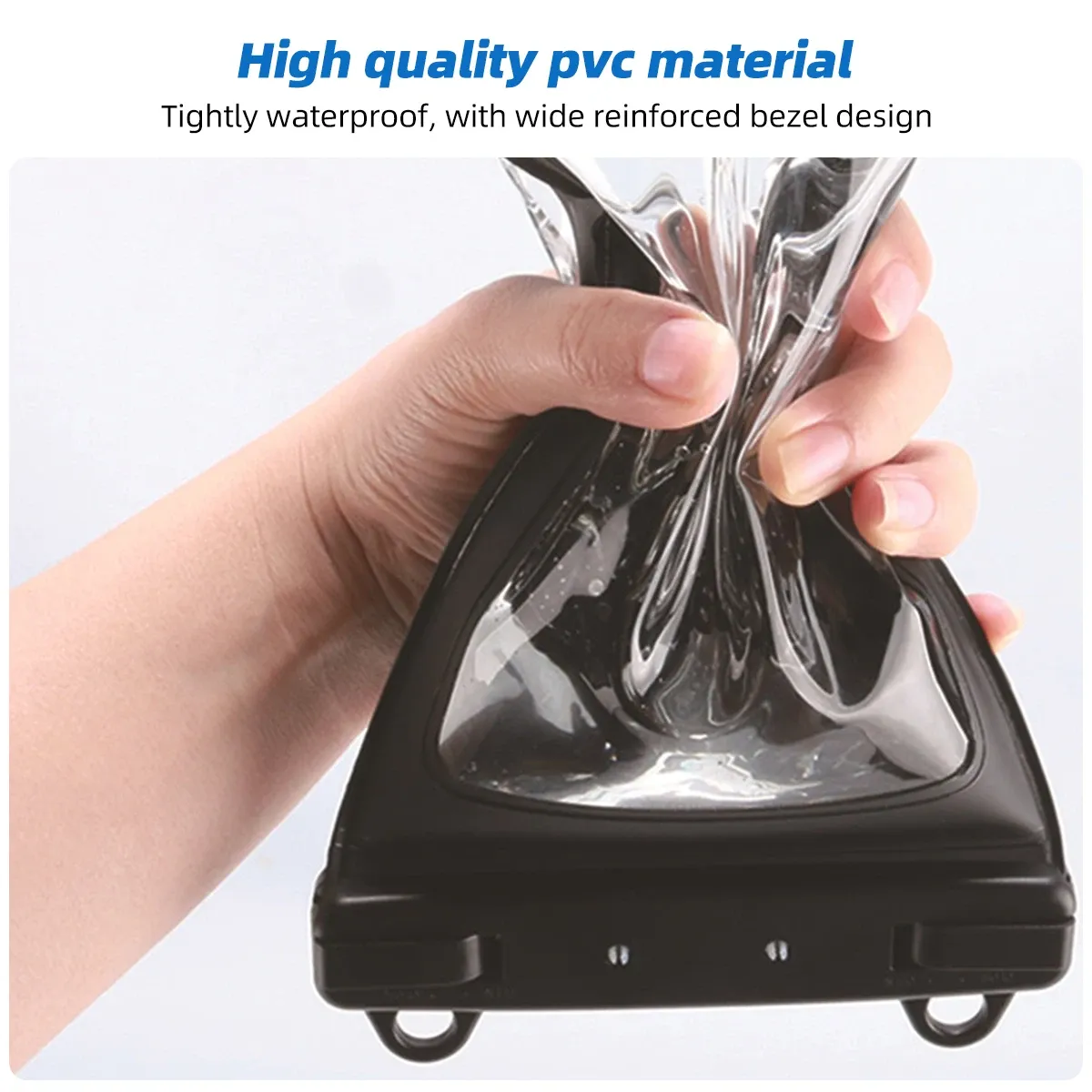 Pochette étanche pour smartphone, housse de natation en PVC pour iPhone 12 Pro, XS Max, XR, X, 8, 7 et Galaxy S10 6