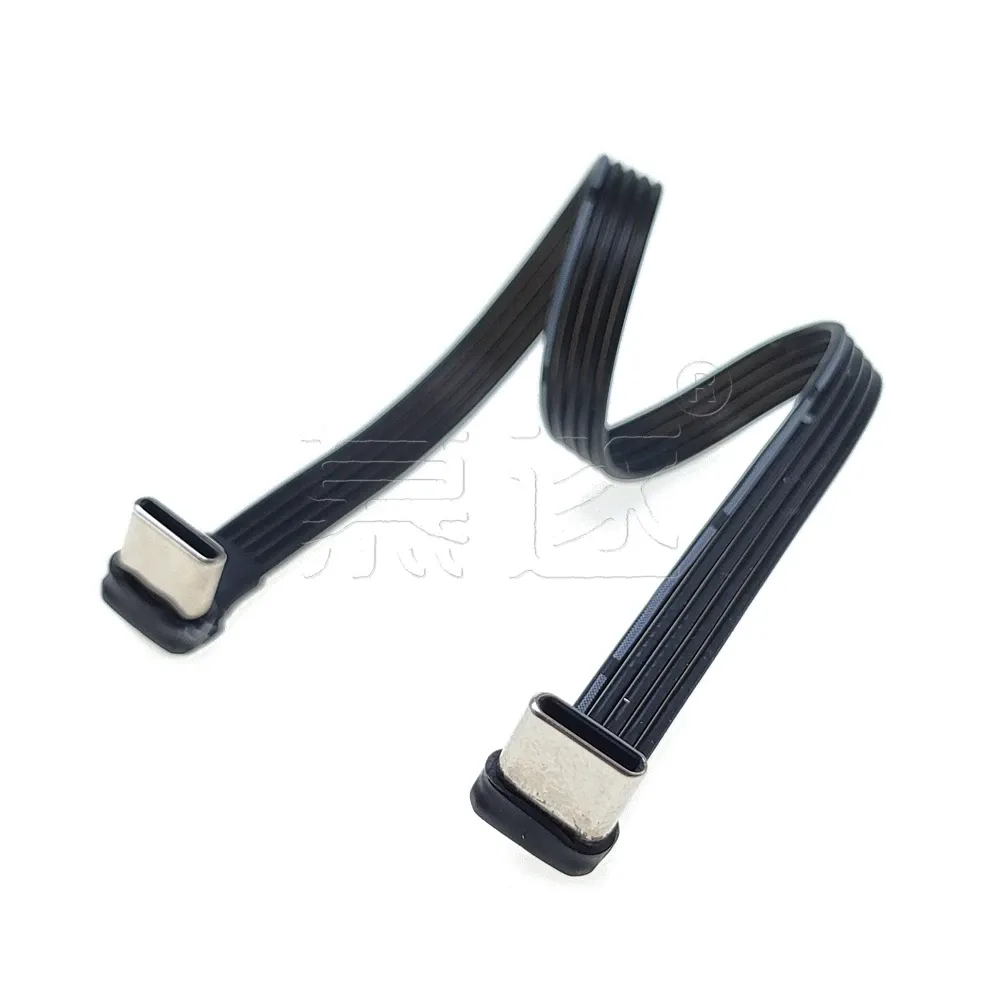 Câble d'extension USB-C vers USB-C 2.0 plat FPC 3 A, 5 à 100 cm 3