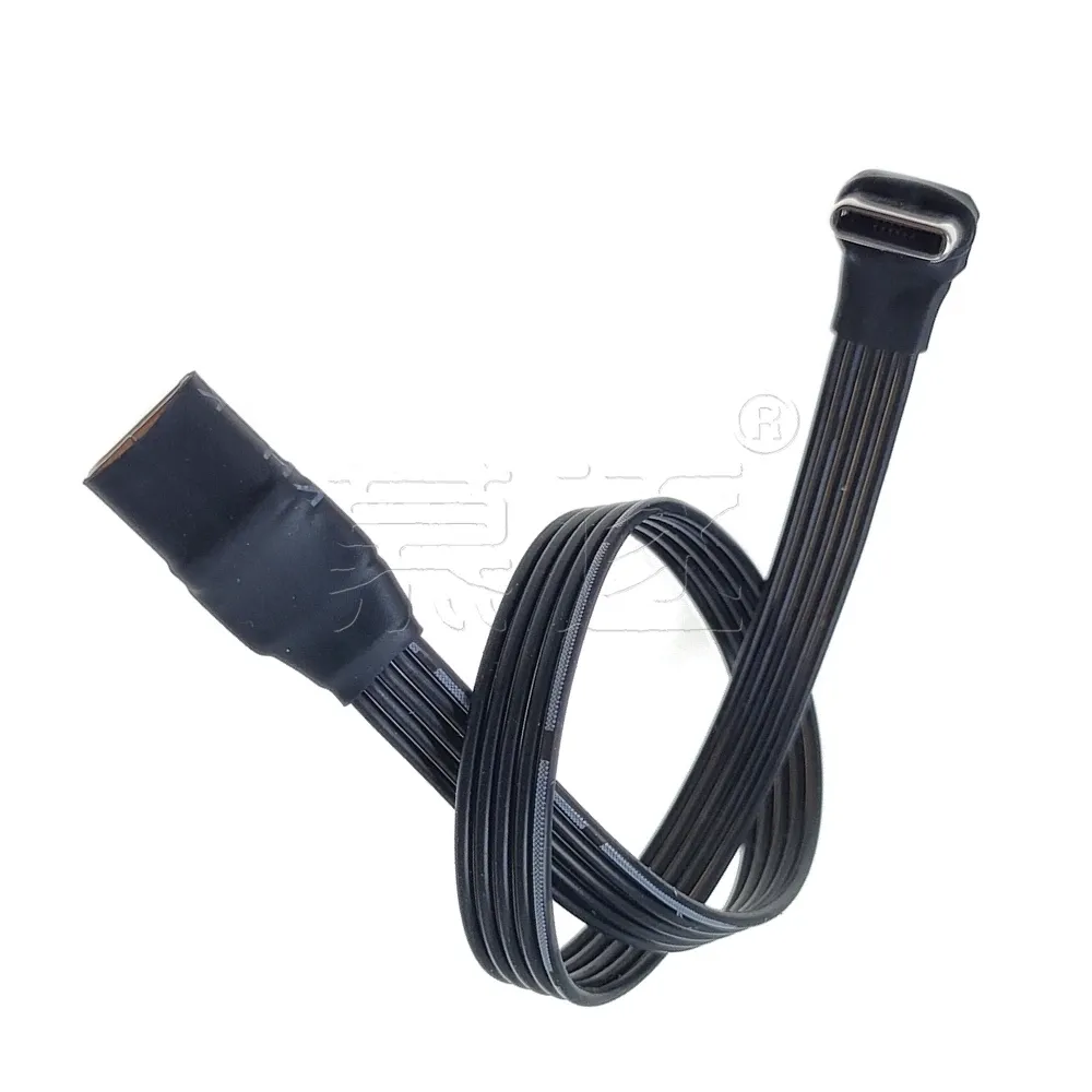 Câble d'extension USB-C vers USB-C 2.0 plat FPC 3 A, 5 à 100 cm 4