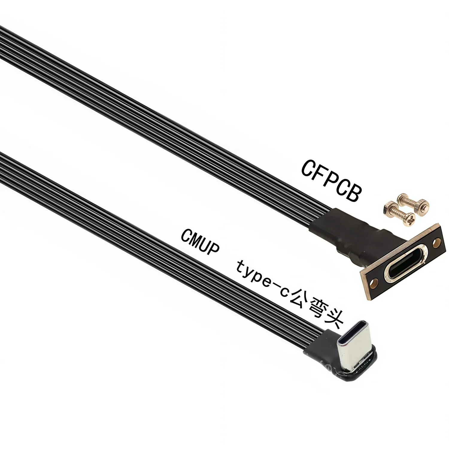 Câble d'extension USB-C vers USB-C 2.0 plat FPC 3 A, 5 à 100 cm 26