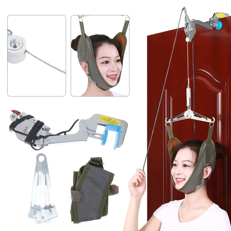 Kit de traction cervicale pour porte, vue d'ensemble
