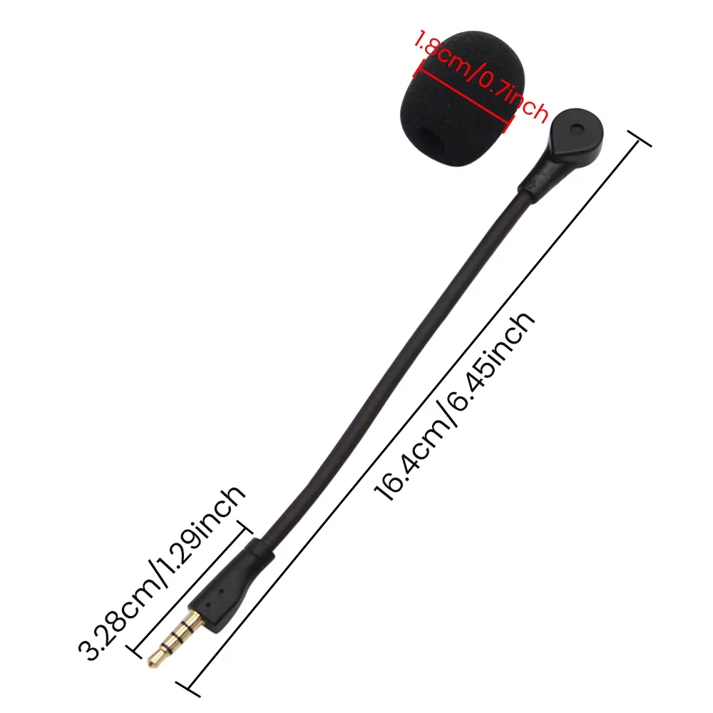 Microphone de remplacement pour casque gaming, vue principale