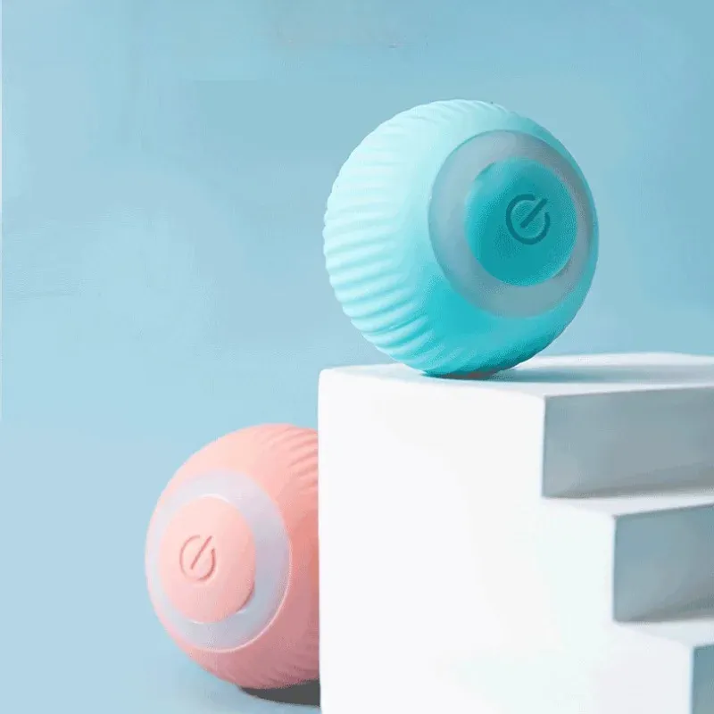 Boule interactive pour chat à roulement automatique d'intérieur 6