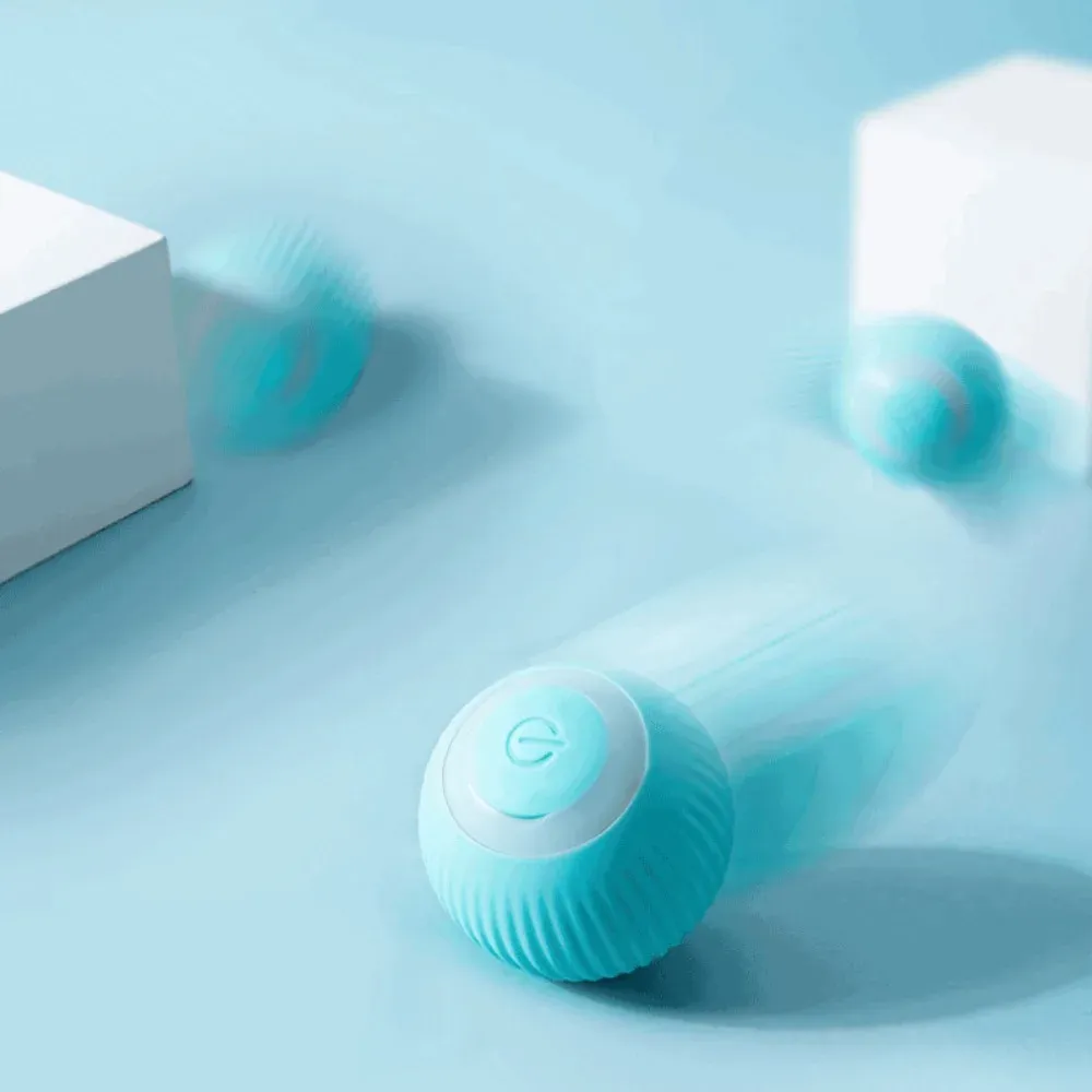 Boule interactive pour chat, finition et forme