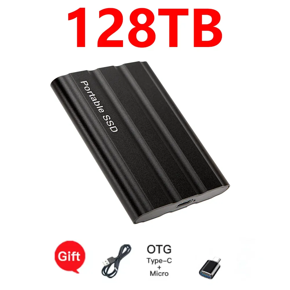 Disque SSD externe portable haute vitesse USB 3.1, compatible PC, ordinateur portable et téléphone 27
