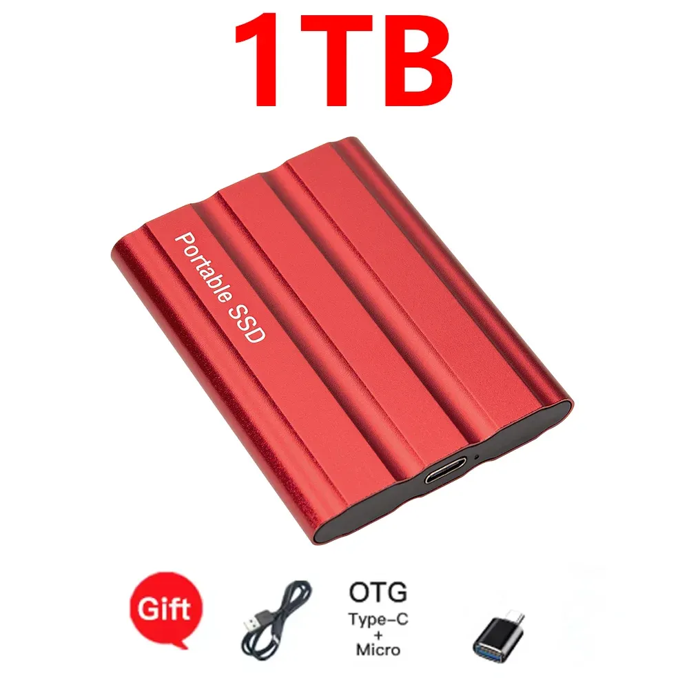 Disque SSD externe portable haute vitesse USB 3.1, compatible PC, ordinateur portable et téléphone 10