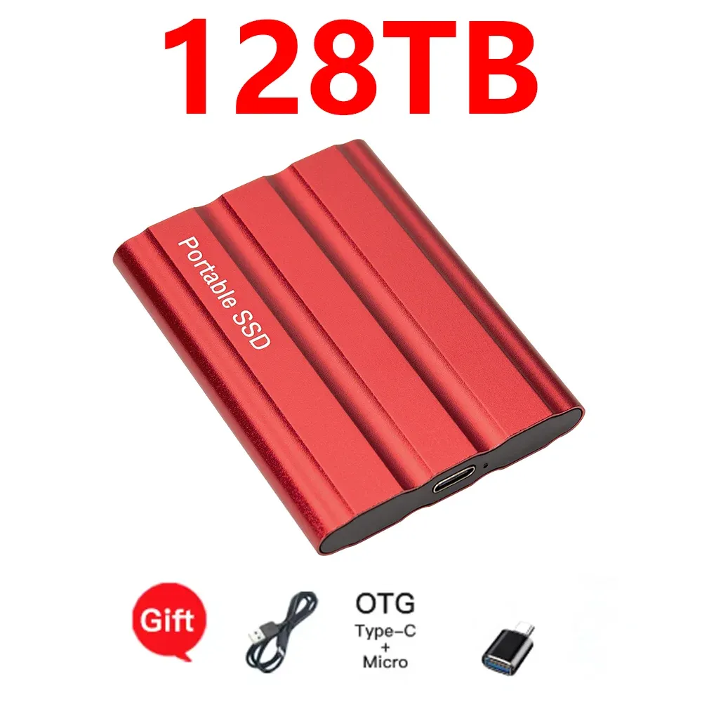 Disque SSD externe portable haute vitesse USB 3.1, compatible PC, ordinateur portable et téléphone 18