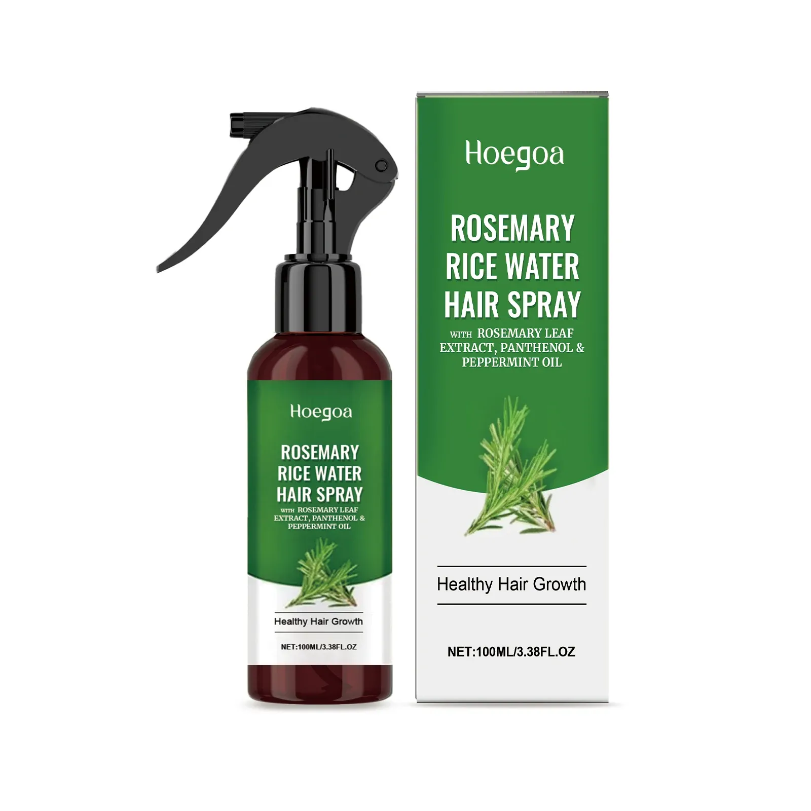Spray de croissance capillaire au romarin, fortifiant et apaisant pour le cuir chevelu 8