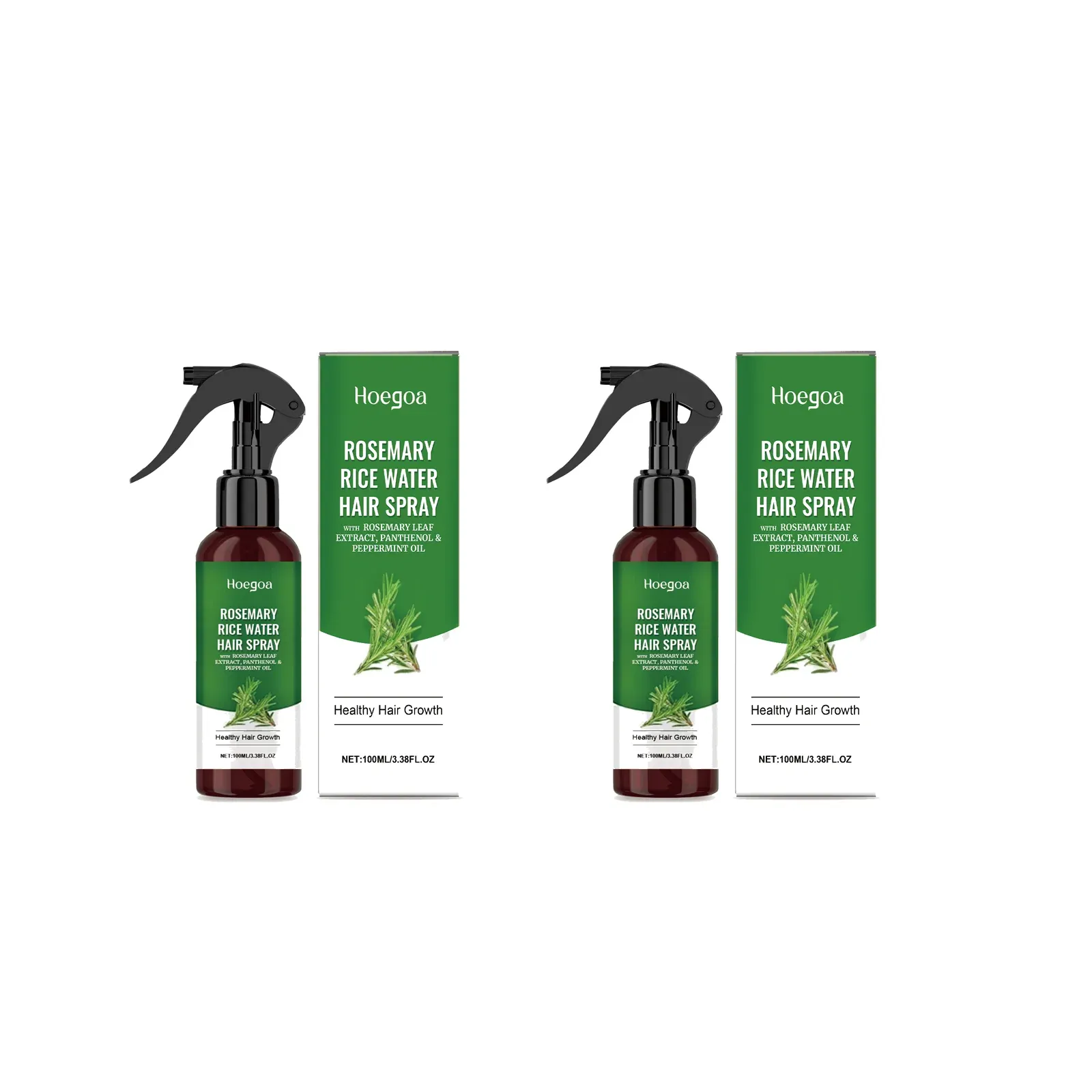 Spray de croissance capillaire au romarin, fortifiant et apaisant pour le cuir chevelu 9