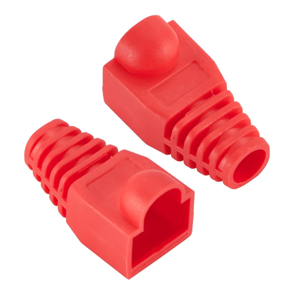 Capuchons de protection RJ45 CAT5E/CAT6 coloris assortis, bottes anti-traction pour câble Ethernet 17