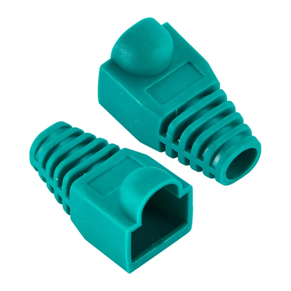 Capuchons de protection RJ45 CAT5E/CAT6 coloris assortis, bottes anti-traction pour câble Ethernet 16