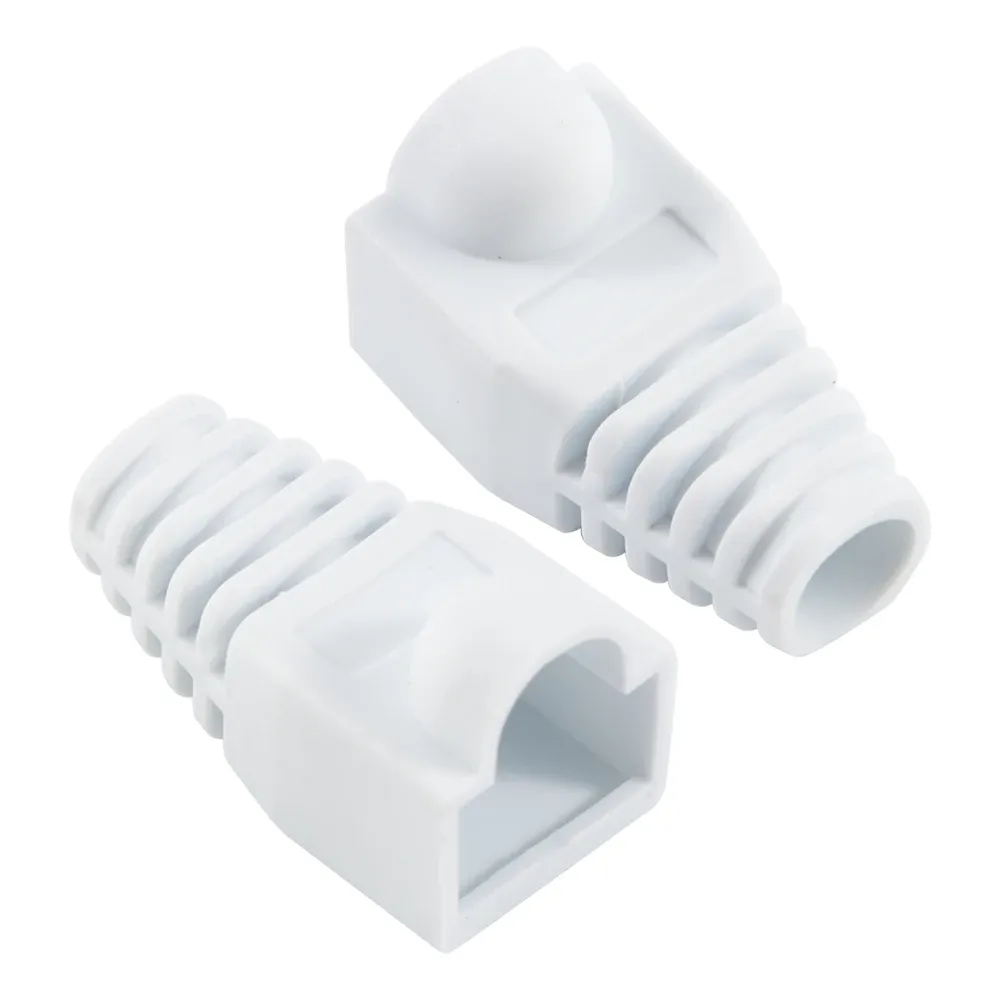 Capuchons de protection RJ45 CAT5E/CAT6 coloris assortis, bottes anti-traction pour câble Ethernet 9