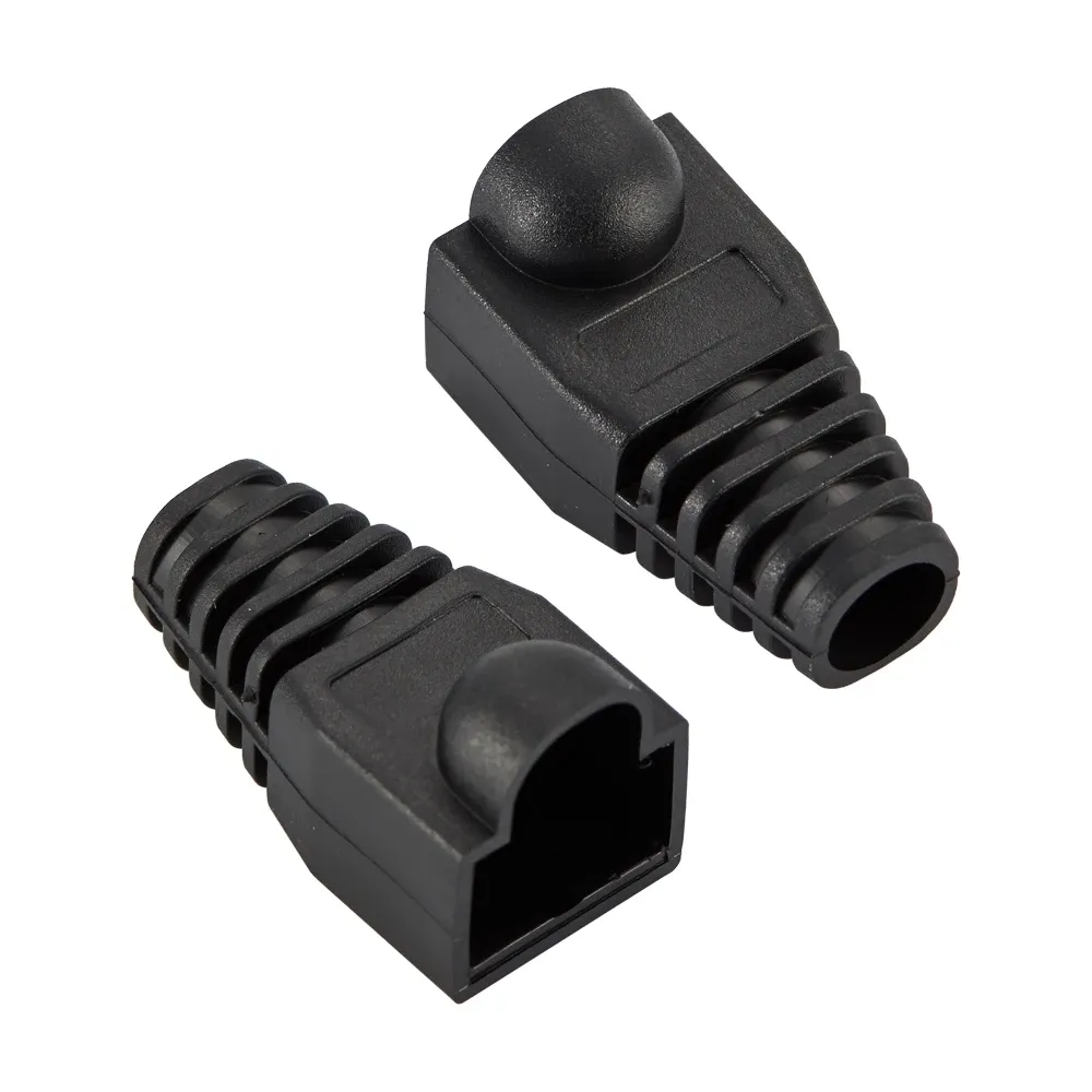 Capuchons de protection RJ45 CAT5E/CAT6 coloris assortis, bottes anti-traction pour câble Ethernet 10