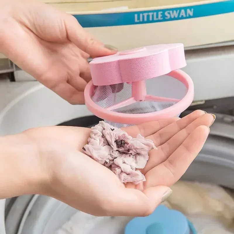Lavage du linge avec boule de lavage