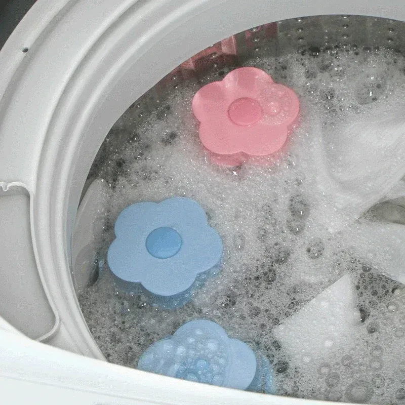 Boule à linge réutilisable en situation