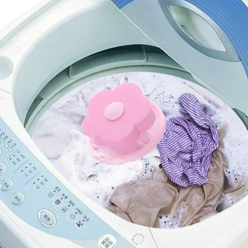 Détail de la boule à linge pour machine à laver