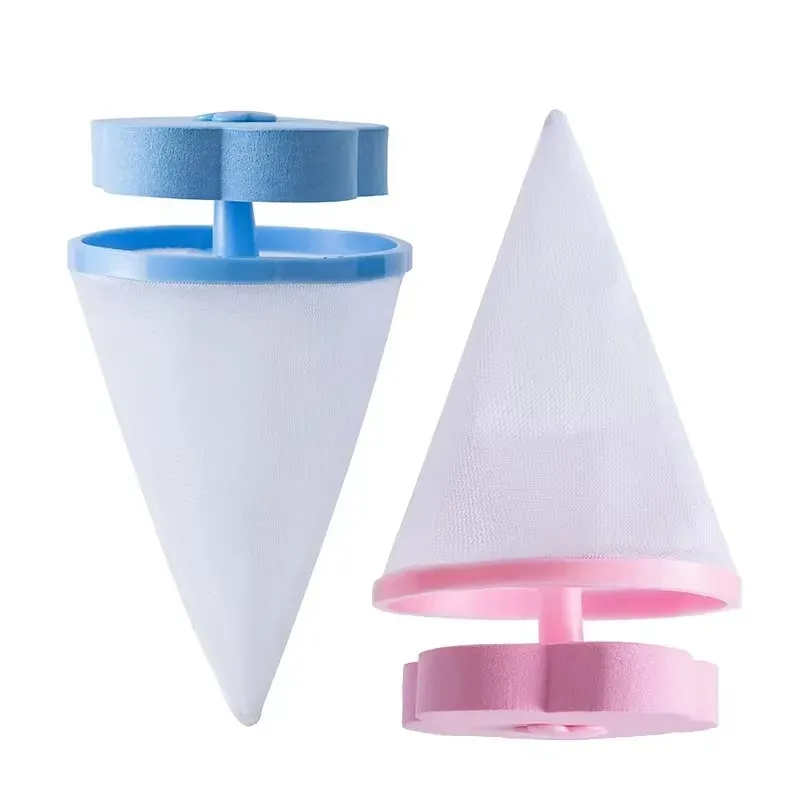 Boule à linge réutilisable en maille pour machine à laver, lot de 1 à 4 pièces, forme de fleur de prunier, capture les poils d'animaux 7
