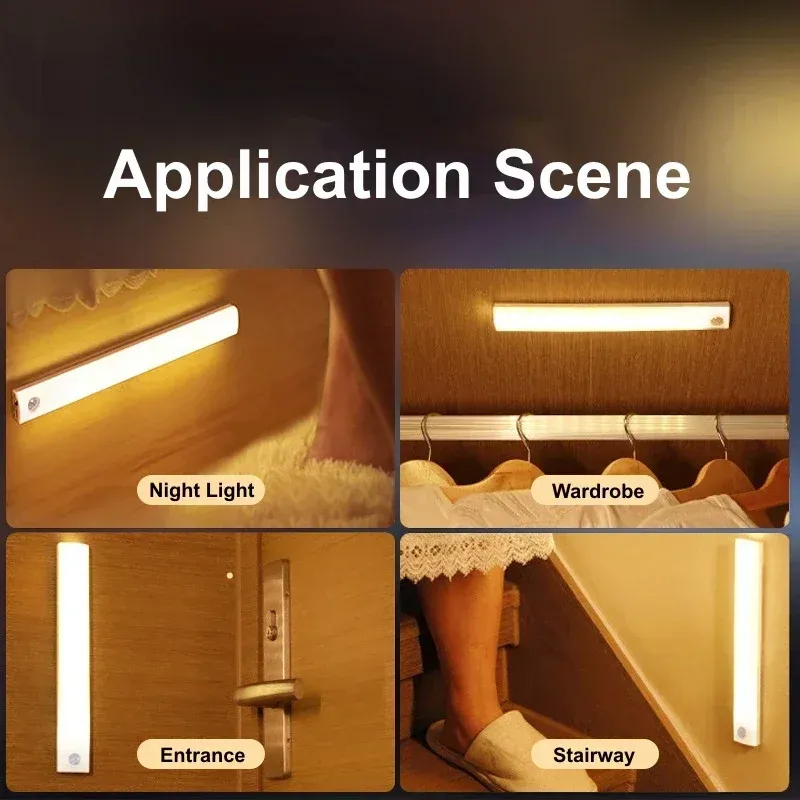Veilleuse LED sous un meuble
