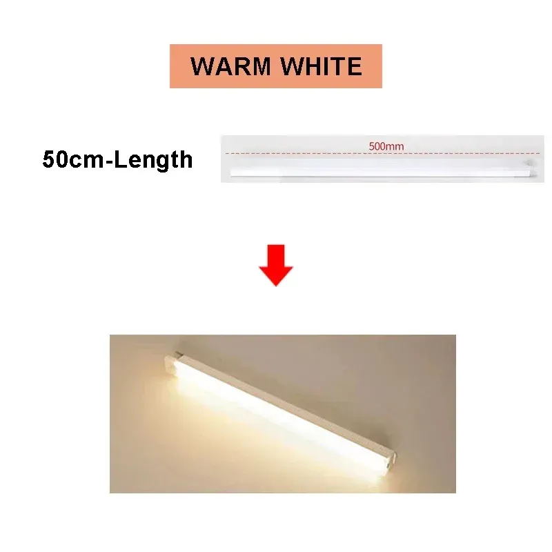 Veilleuse LED portable avec détecteur de mouvement et fixation magnétique, idéale sous armoire 14