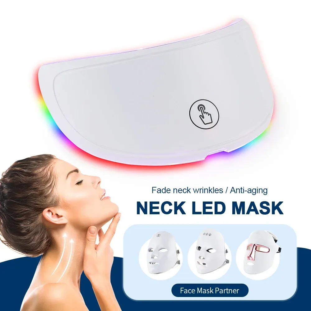 Masque LED Photon, application sur le cou