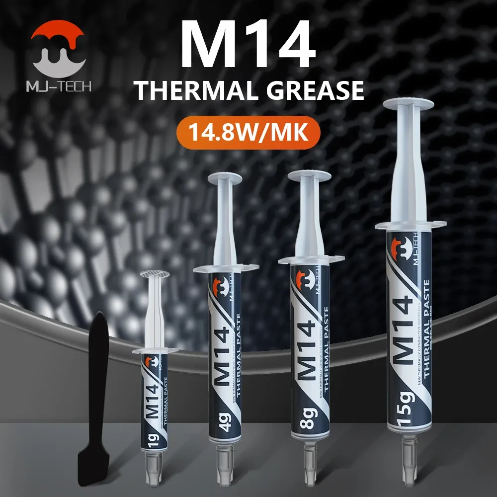 Pâte thermique MJ-TECH, détail de la texture