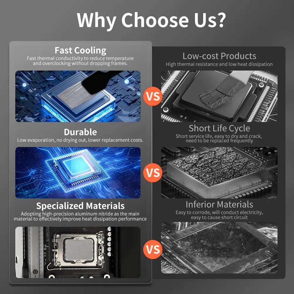 Pâte thermique MJ-TECH, détail du conditionnement