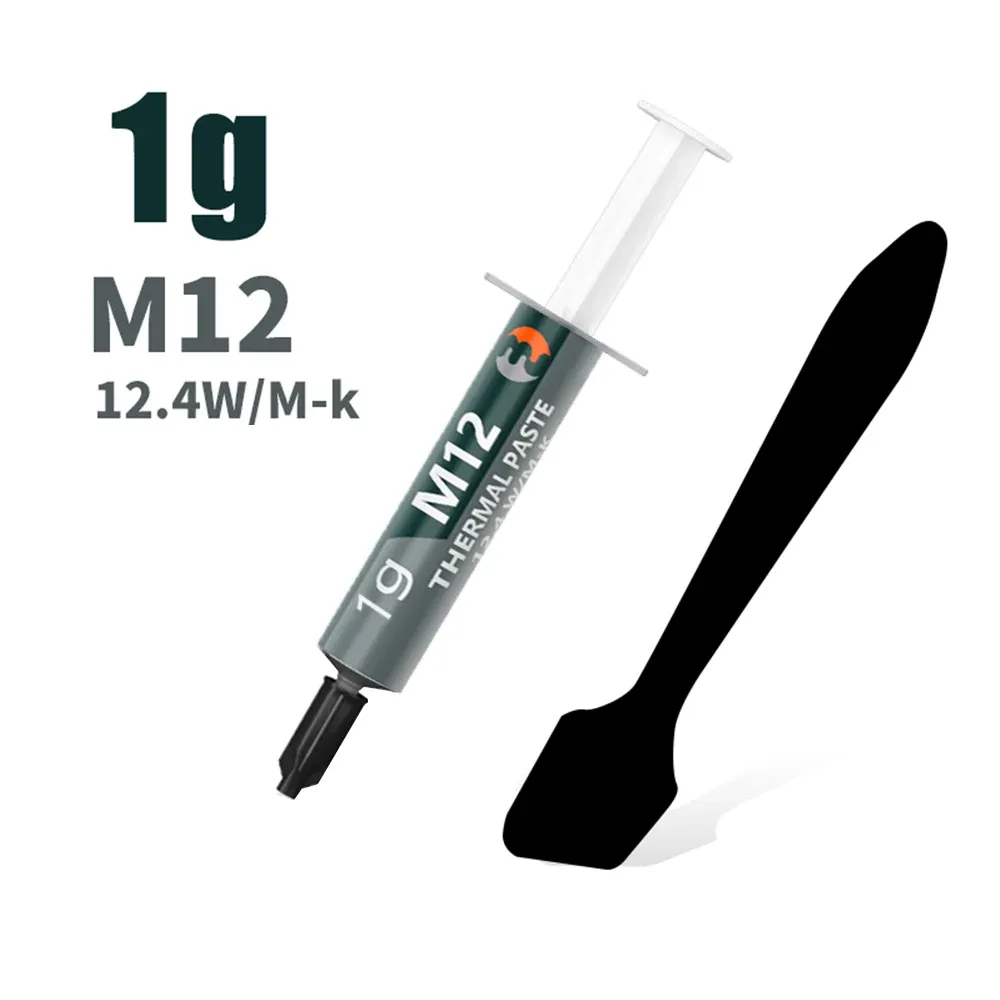 Pâte thermique MJ-TECH 12,4W 14,8W, graisse thermique conductrice haute performance pour refroidisseur CPU, GPU, PS5, ordinateur portable et PC gaming 7