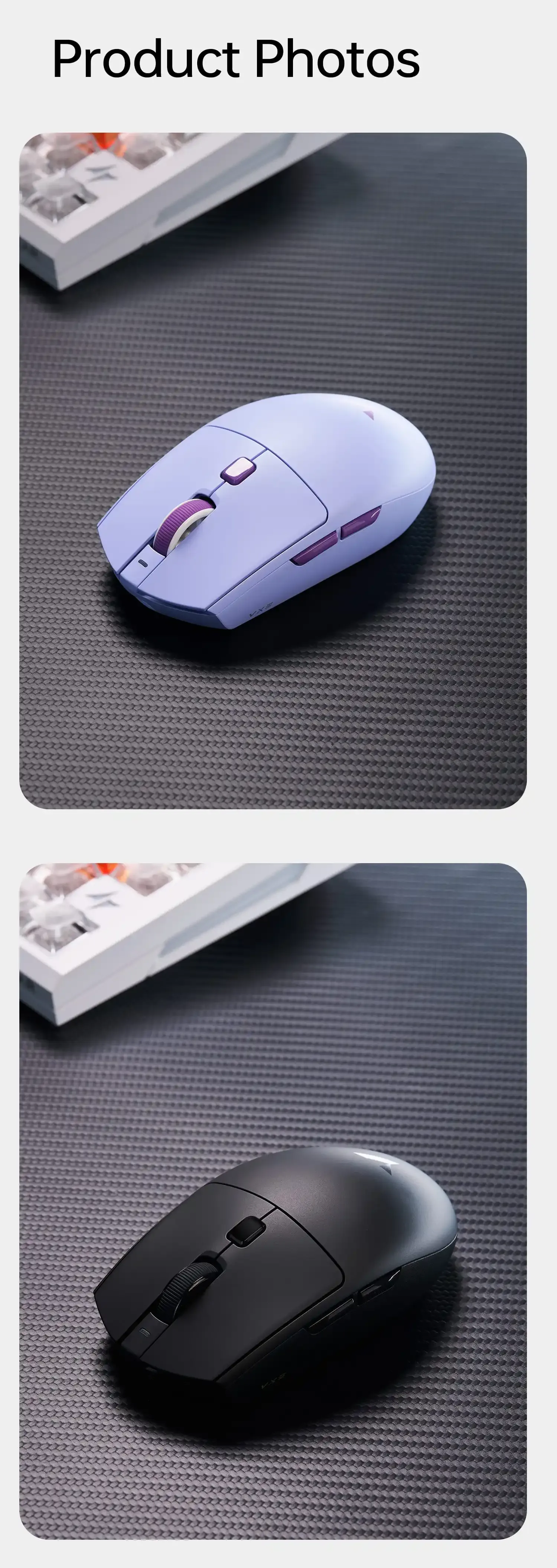 Souris de jeu ATK V3, connectivité