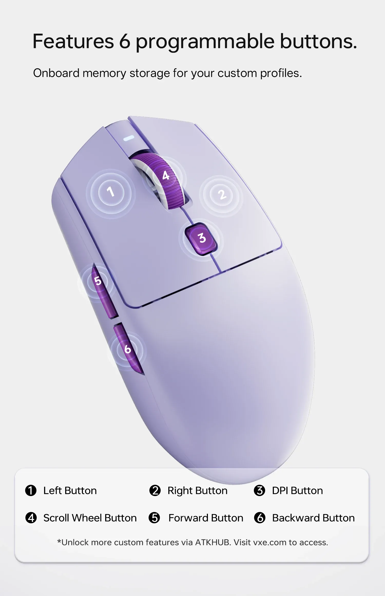 Souris de jeu ATK V3, lifestyle