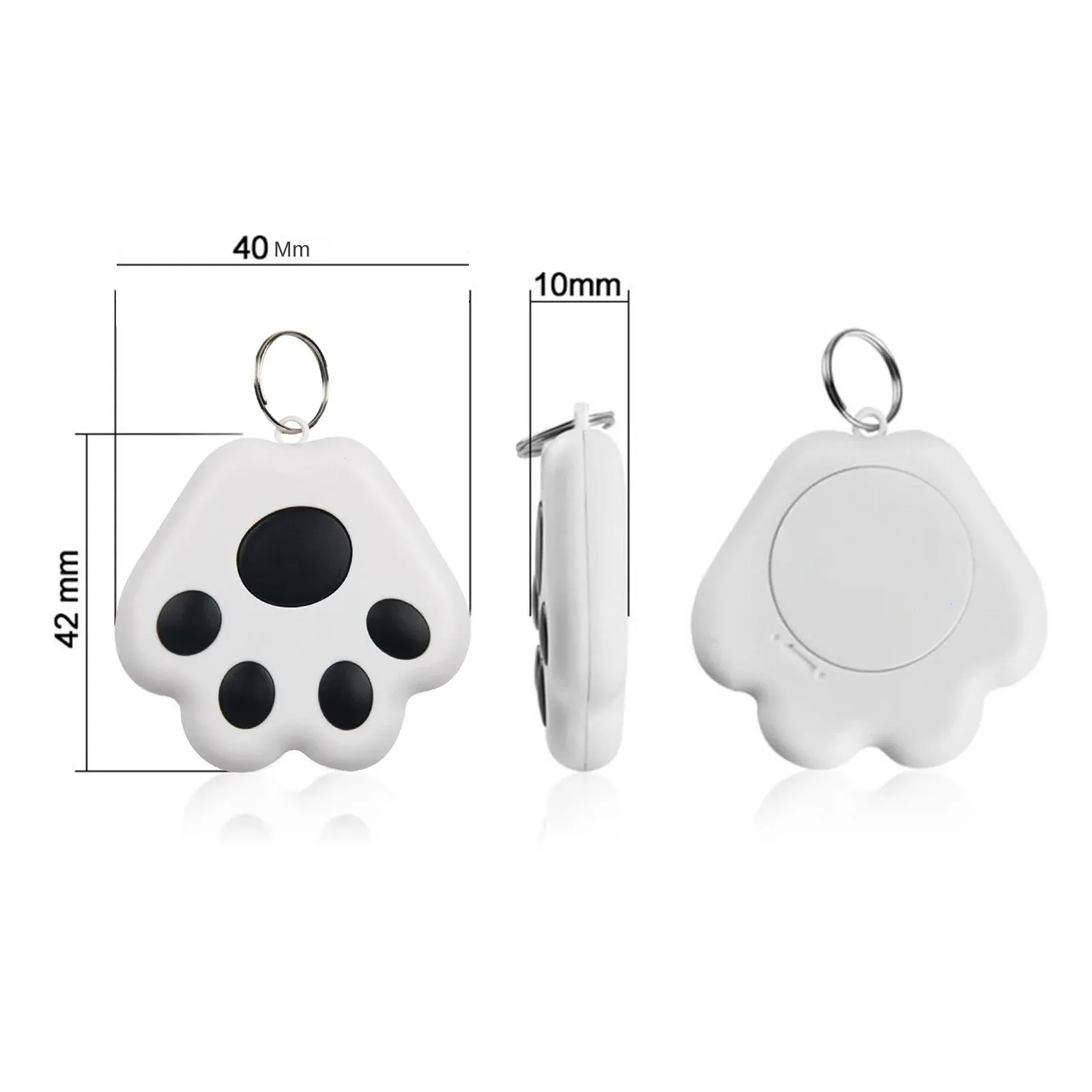 Mini traceur GPS Bluetooth 5.0, dispositif antiperte pour enfants et animaux de compagnie, suivi de portefeuille compatible iOS/Android, localisateur intelligent, accessoires 6