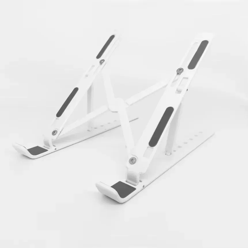Support pour ordinateur portable réglable sur 6 niveaux - Conception pliable et portable pour ordinateurs portables et tablettes de 8 à 14 pouces, ventilation et gestion de la chaleur améliorées 8