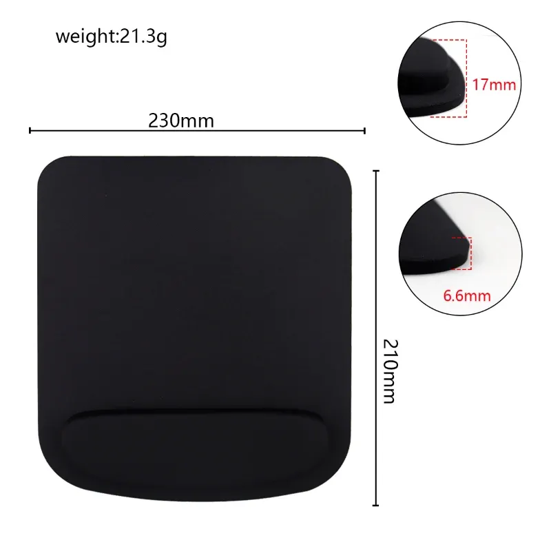 Tapis de souris ergonomique Eva, confort d'utilisation